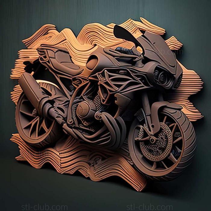 3D мадэль BMW F 800 ST (STL)